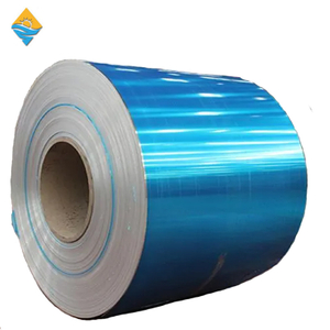 COLD ROLLED MILL FINISH ALUMINUM COIL WITH BLUE PVC FILM PROTECT