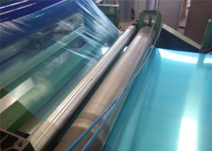 COLD ROLLED MILL FINISH ALUMINUM COIL WITH BLUE PVC FILM PROTECT