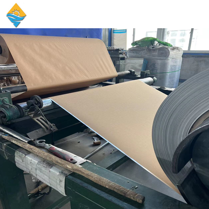 1100 1050 3003 Kraft paper coated aluminum coil with polykraft